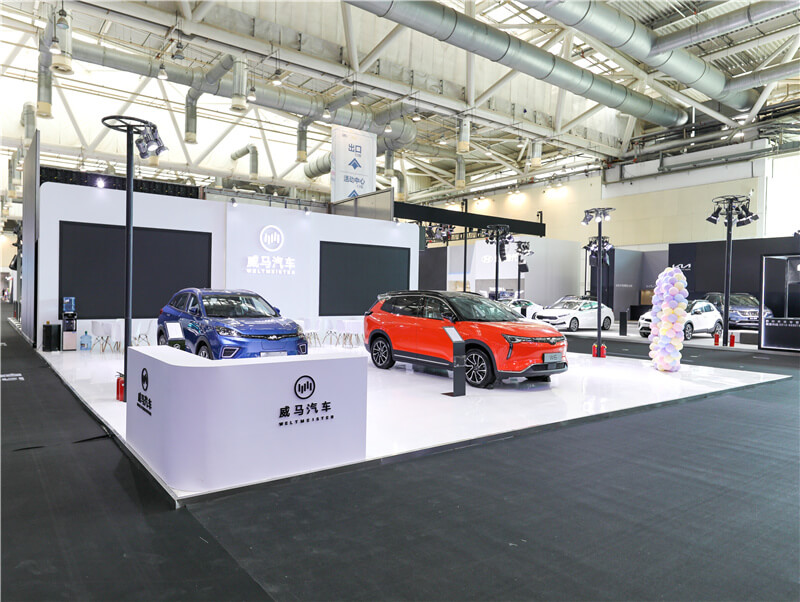 2021苏州十一国际车展威马展台(图1)